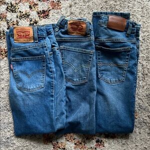 3 pair of boy’s jeans